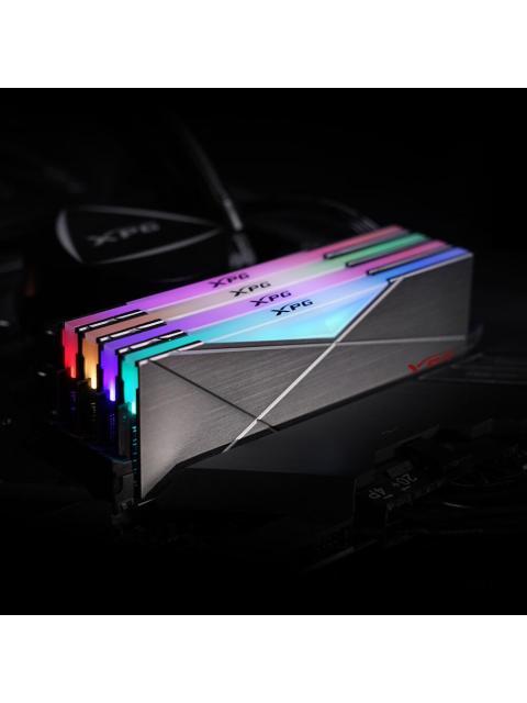 KIT MEMORIA RAM XPG SPECTRIX D50 RGB DDR4 3200MHZ 16GB - 2 X 8GB CL16 XMP GRIS - Image 3