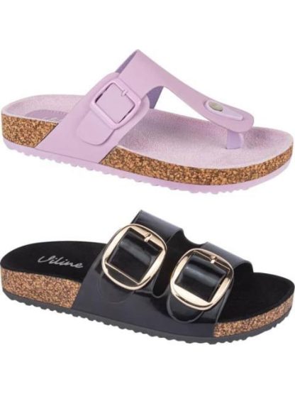 KIT SANDALIAS PLANAS MULTICOLOR VI LINE - Image 2