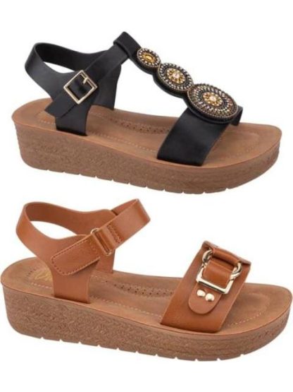 KIT SANDALIAS PLANAS MULTICOLOR VI LINE - Image 2