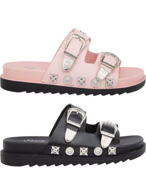 KIT SANDALIAS PLANAS MULTICOLOR VI LINE FASHION