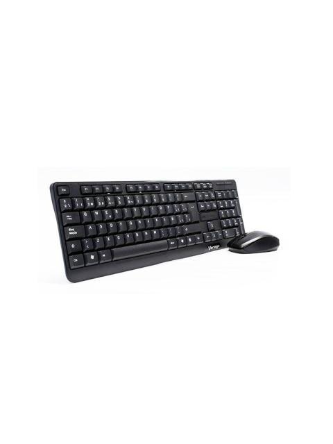 KIT DE TECLADO Y MOUSE VORAGO KM-302 INALAMBRICO USB NEGRO (ESPANOL) - Image 6