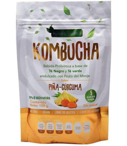 KOMBUCHA PIÑA CURCUMA 150 G NATURAL WISDOM