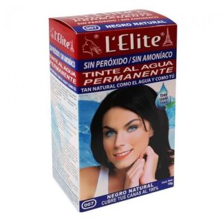 L ELITE DAMA # 007 NEGRO NATURAL 10GR. KENT COSMETICS