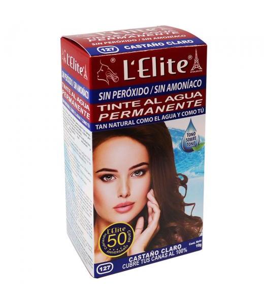 L ELITE DAMA # 127 CASTAÑO CLARO 10GR. KENT COSMETICS