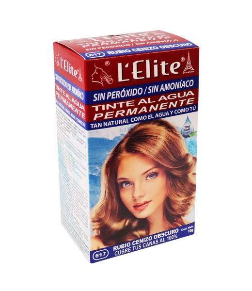 L ELITE DAMA # 617 RUBIO CENIZO OSCURO 10GR. KENT COSMETICS