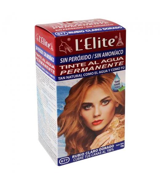 L ELITE DAMA # 677 RUBIO CLARO DORADO 10GR. KENT COSMETICS