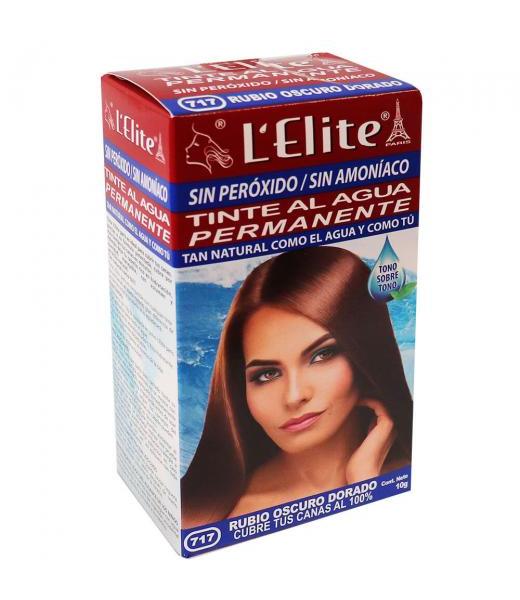 L ELITE DAMA # 717 RUBIO OSCURO DORADO 10GR. KENT COSMETICS