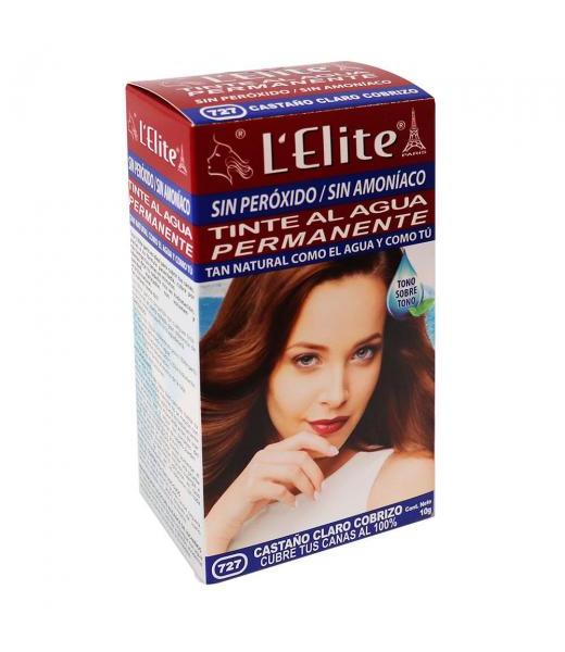 L ELITE DAMA # 727 CASTAÑO CLARO COBRIZO 10GR. KENT COSMETICS