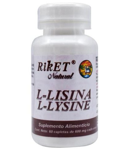L LISINA 60 CAP RIKET NATURAL