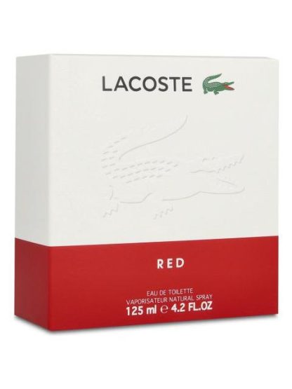 LACOSTE RED 125ML EDT SPRAY - Image 3