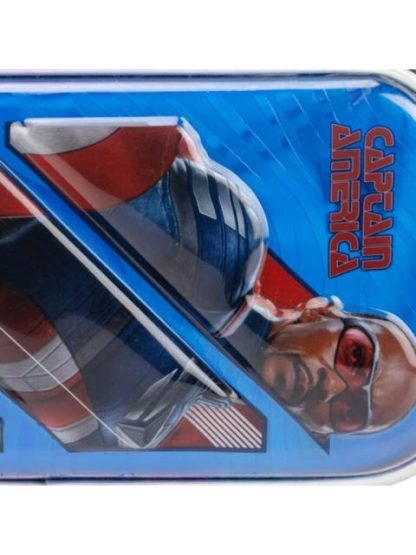 LAPICERA TRIPLE COMPARTIMENTO AZUL CAPITAN AMERICA - Image 6