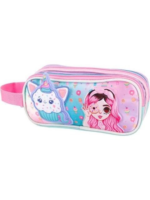 LAPICERA TRIPLE COMPARTIMENTO MULTICOLOR MIS PASTELITOS - Image 4