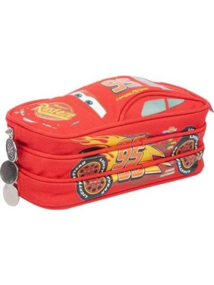 LAPICERA TRIPLE COMPARTIMENTO ROJO CARS - Image 2