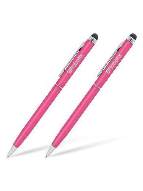 LAPIZ DIGITAL BROBOTIX STYLUS PARA TABLET DOU-PACK ROSA 6000434