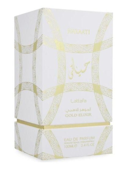 LATTAFA HAYAATI GOLD ELIXIR 100ML EDP SPRAY - UNISEX - Image 3