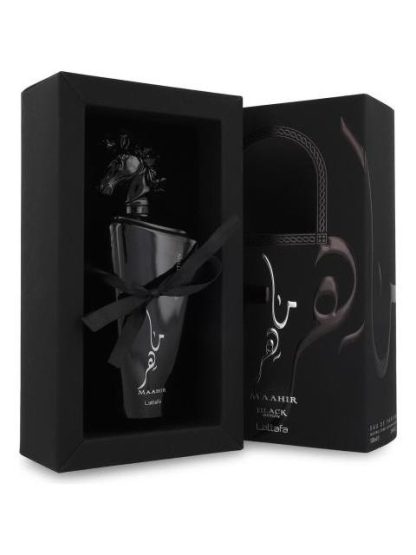 LATTAFA MAAHIR BLACK EDITION (UNISEX) 100ML EDP - Image 2