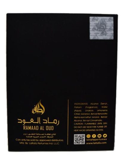 LATTAFA RAMAAD AL OUD UNISEX 100ML EDP - Image 3