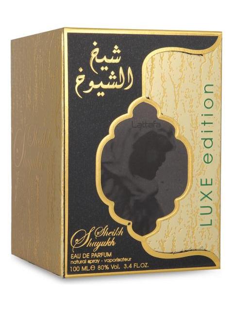LATTAFA SHEIKH SHUYUKH LUXE EDITION 100ML EDP SPRAY - CABALL - Image 3