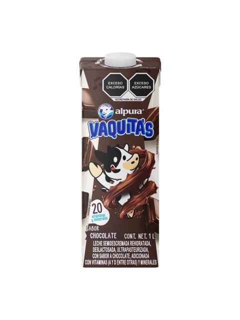 LECHE SABORIZADA ALPURA SABOR CHOCOLATE DE 1 LT