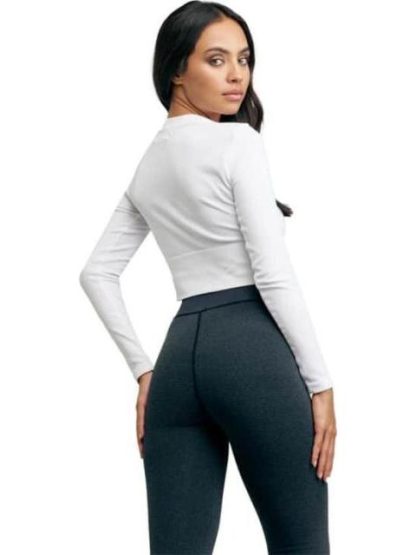 LEGGINGS CINTURA ALTA GRIS HOLLY LAND