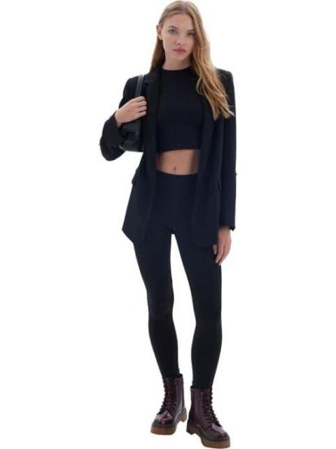 LEGGINGS CINTURA REGULAR NEGRO HOLLY LAND