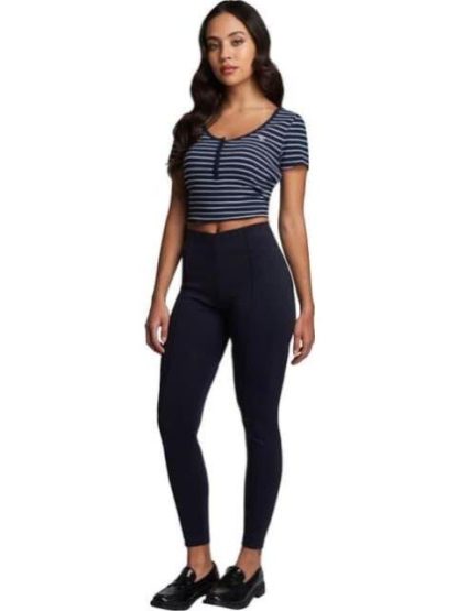 LEGGINGS CINTURA REGULAR AZUL MARINO HOLLY LAND - Image 2