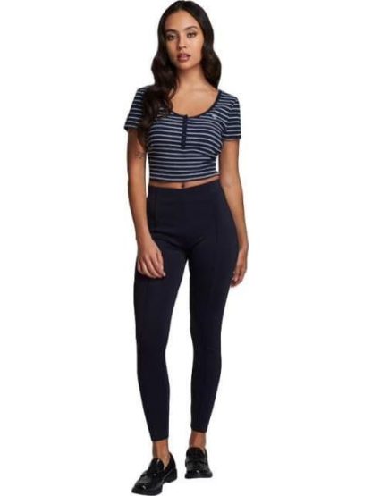 LEGGINGS CINTURA REGULAR AZUL MARINO HOLLY LAND - Image 4