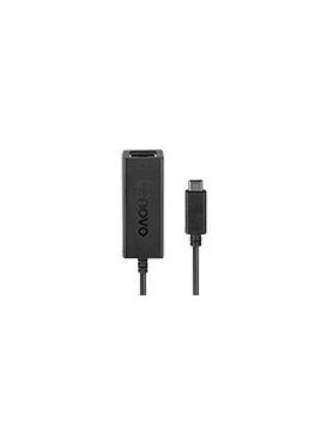 LENOVO ADAPTADOR USB C MACHO - RJ-45 HEMBRA NEGRO