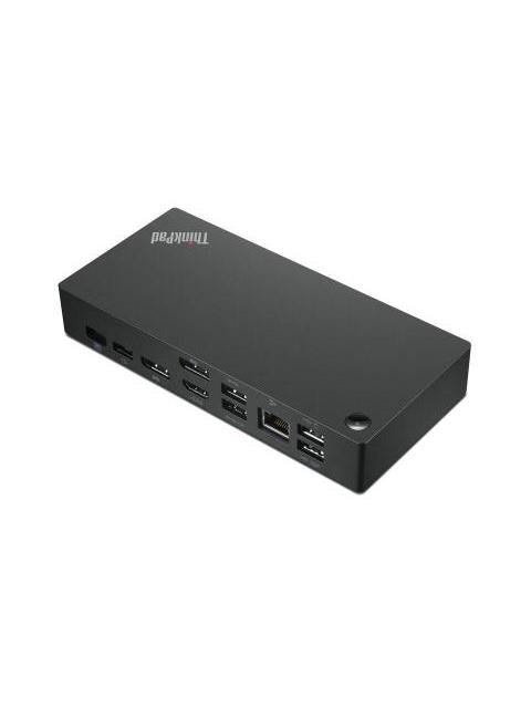 LENOVO DOCKING STATION THINKPAD UNIVERSAL USB-C 3X USB 3.1 2X USB 2.0 1X HDMI-1X RJ-45-2X DISPLAYPORT NEGRO