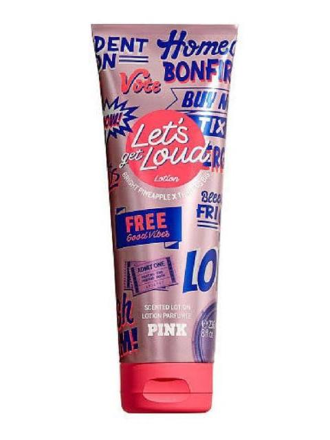 LETS GET LOUD FRAGANCE LOTION PINK 236 ML - BODY CREAM