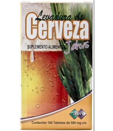 LEVADURA DE CERVEZA 100 TAB NATURAL JAHVS