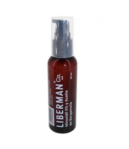 LIBERMAN MINOXIDIL 5% Y ACEITE DE BERGAMOTA ( 60 ML ) MEGAMIX
