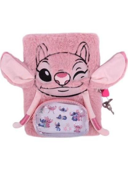 LIBRETA ANGEL ROSA STITCH