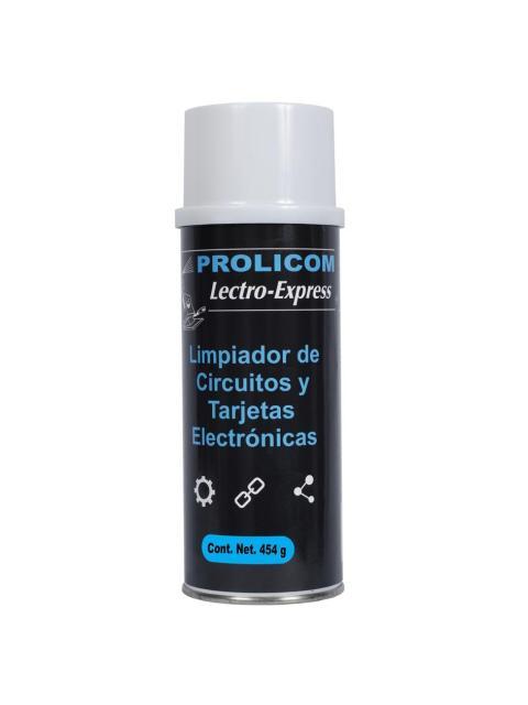LIMPIADOR ANTIESTATICO PROLICOM LECTROEXPRESS 454ML LIMPIADOR EN SPRAY ANTI ESTATICOS DE CIRCUITOS