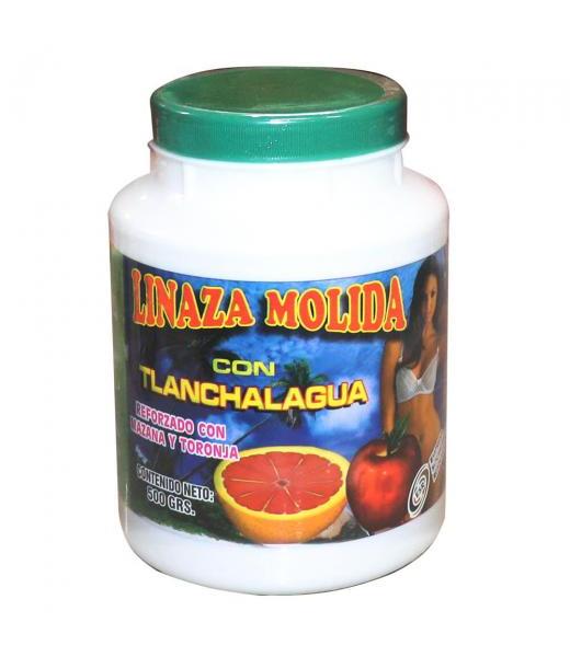 LINAZA MOLIDA CON TLANCHALAGUA 500 GR. REFORZADO CON MANZANA Y TO MAYAMEX