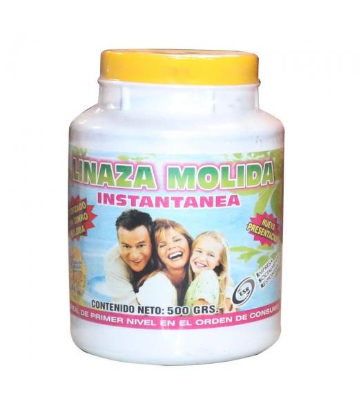 LINAZA MOLIDA INST. REFORZADA CON GINKGO BILOBA 500GR. MAYAMEX