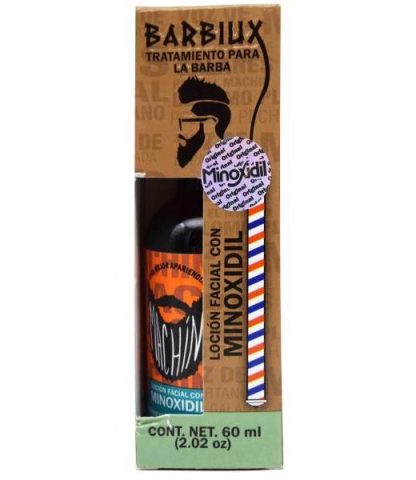 LOCION FACIAL CON MINOXIDIL 60 ML BARBIUX