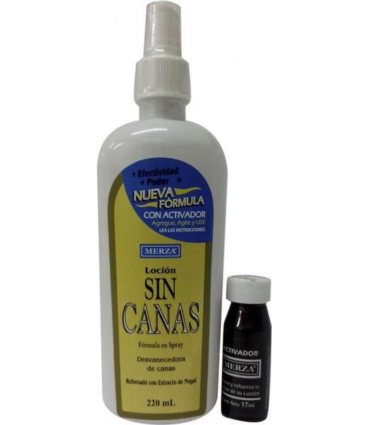 LOCION SIN CANAS EN SPRAY 220ML. CON ACTIVADOR SIN CANAS
