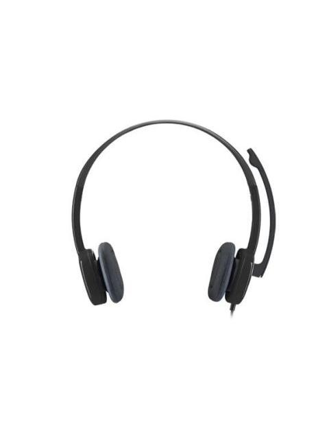 LOGITECH AUDIFONOS CON MICROFONO H151 ALAMBRICO 3.5MM NEGRO - Image 4