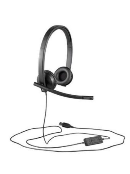 DIADEMA LOGITECH H570 STEREO MICROFONO SUPRAURAL USB CISCO 981-000574 - Image 7
