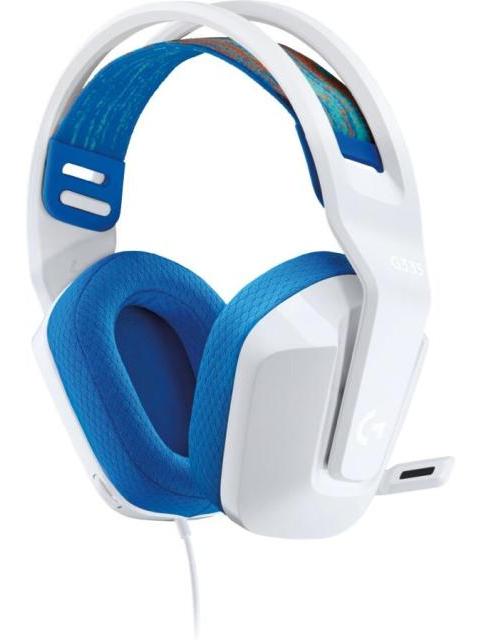 LOGITECH AUDIFONOS GAMER G335 PARA PC-XBOX-PS4-NINTENDO SWITCH ALAMBRICO 3.5MM BLANCO - Image 3
