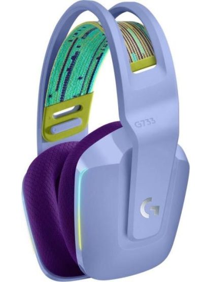 LOGITECH AUDIFONOS GAMER G733 7.1 PARA PS4-PC INALAMBRICO USB LILA - Image 2