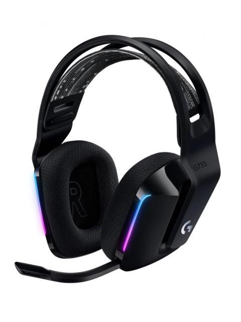 LOGITECH AUDIFONOS GAMER G733 7.1 PARA PS4-PC INALAMBRICO USB NEGRO
