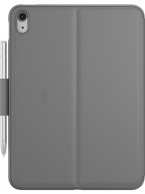LOGITECH FUNDA SLIM FOLIO CON TECLADO PARA IPAD GEN 10 10.9 GRIS - Image 4