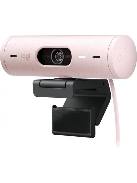 LOGITECH WEBCAM BRIO 500 CON MICROFONO 4MP 1920 X 1080 PIXELES USB-C ROSA