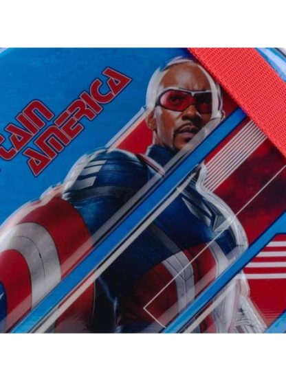 LONCHERA CON AISLAMIENTO TERMICO AZUL CAPITAN AMERICA - Image 6