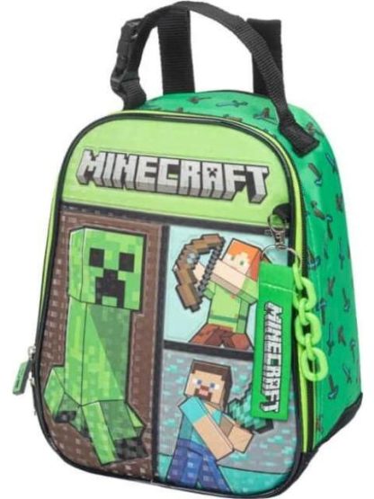 LONCHERA CON AISLAMIENTO TERMICO NEGRO MINECRAFT - Image 4