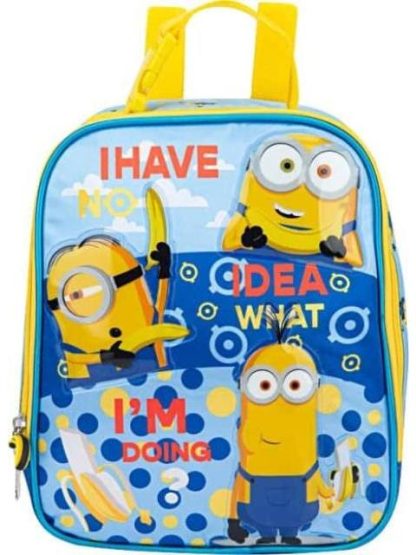 LONCHERA ESCOLAR MINIONS AZUL MINION