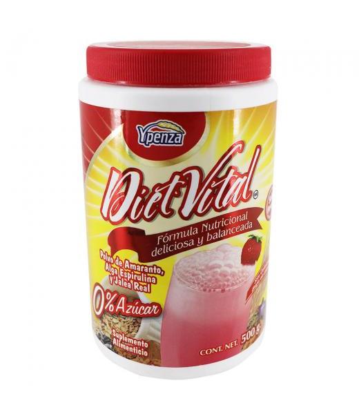 MALTEADA DIET VITAL POLVO 500 GR. O% AZUCAR CHOCOLATE NUTRIENTE D SOLO PARA DIABETICOS