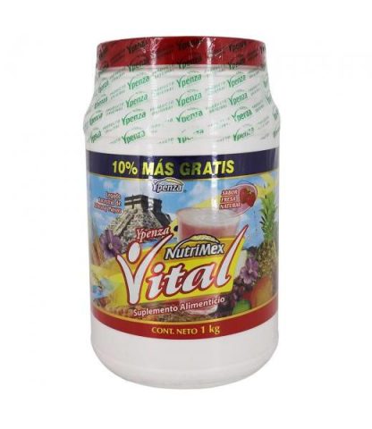 MALTEADA NUTRIMEX VITAL POLVO 1KG FRESA SOLO PARA DIABETICOS